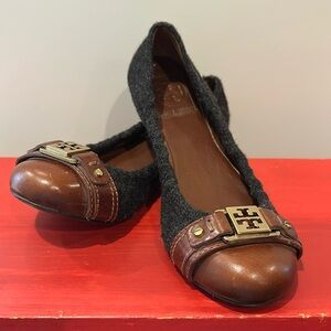 Tory Burch Ambrose Wool Flats